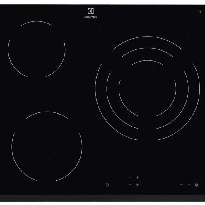Table Vitrocéramique Electrolux EHF6232FOK – Indicateurs de Chaleur Résiduelle
