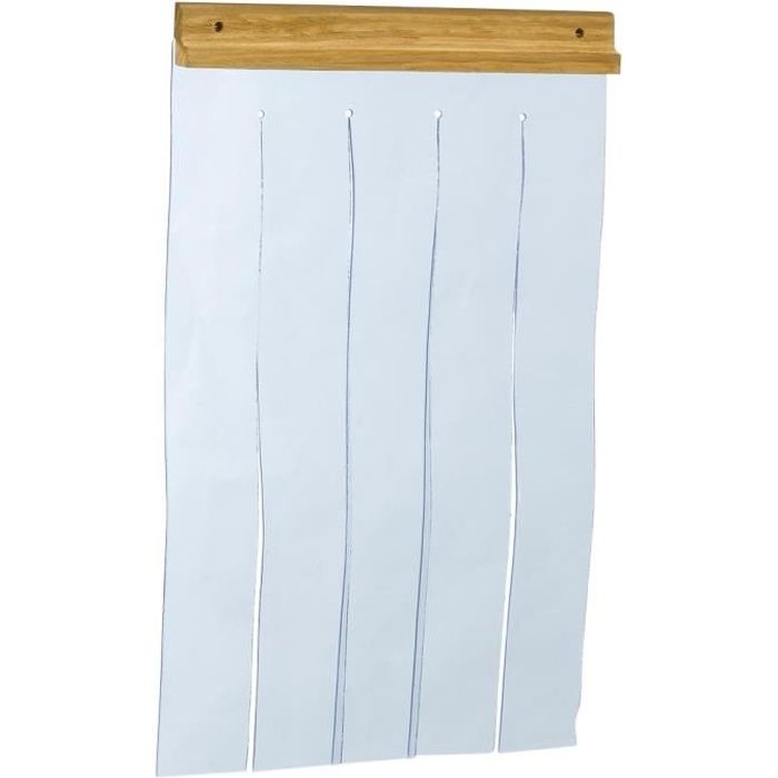 Ferplast Porte pour niche pour chiens modèle DOMUS MEDIUM et CANADA 2, porte pour niches d'extérieur, PVC transparent, anti-pluie, vent, froid, 27,5 x h 42 cm