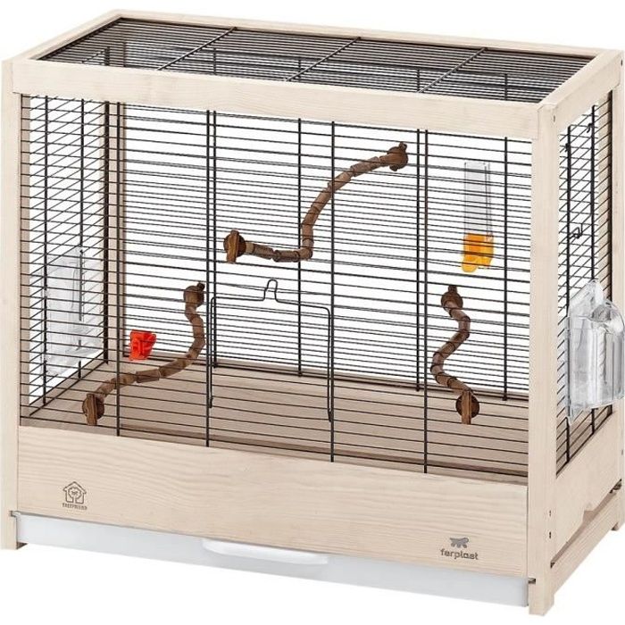 ferplast cage à oiseaux giulietta 4 57 x 30 x 50 cm 52067017
