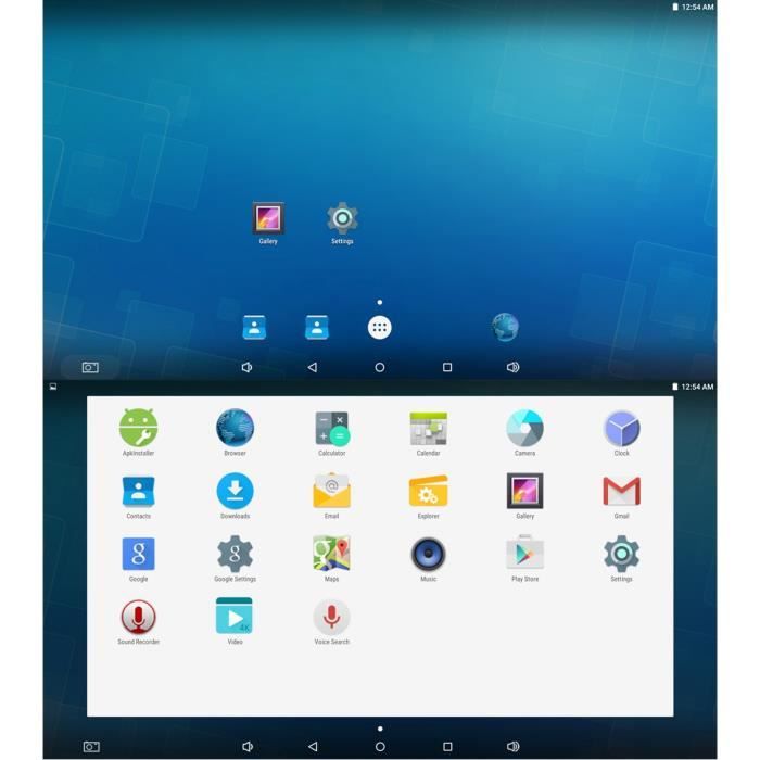 13,3 pouces Tablet PC, 2 Go + 32 Go, 10000 mAh