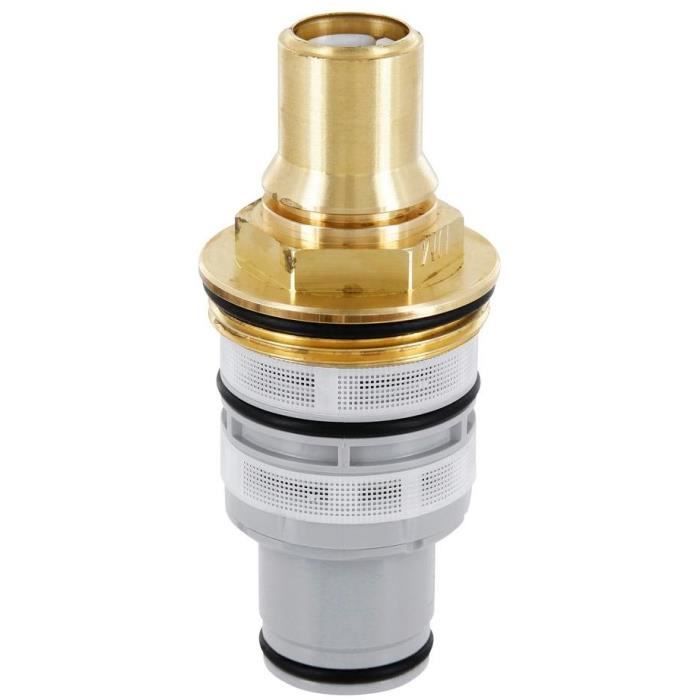 cartouche a eau pour thermostatique cire interchangeable avec grille anti tartre ideal standard cdiscount bricolage