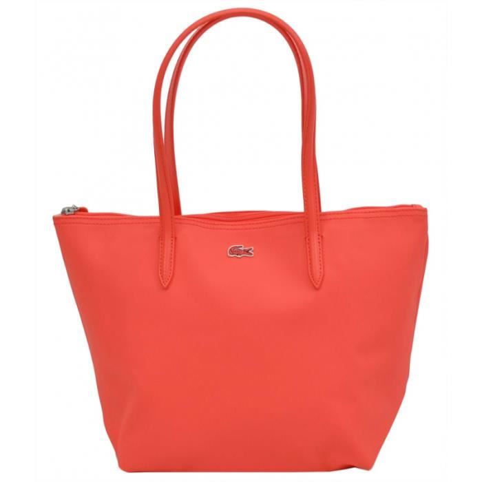 sac lacoste corail