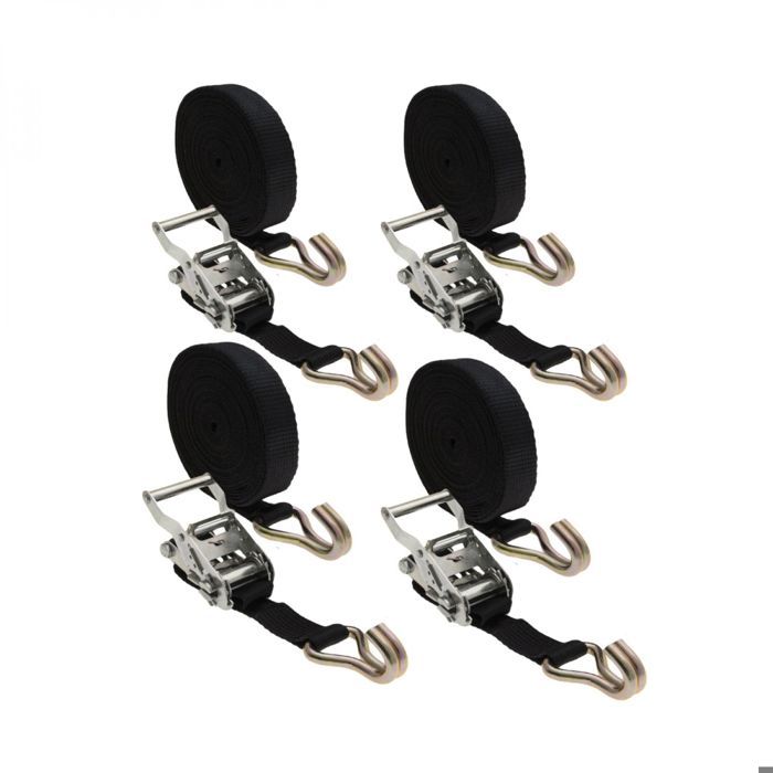 Sangle D'arrimage Avec Tendeur à Cliquet 8 Mètres - 2 Tonnes