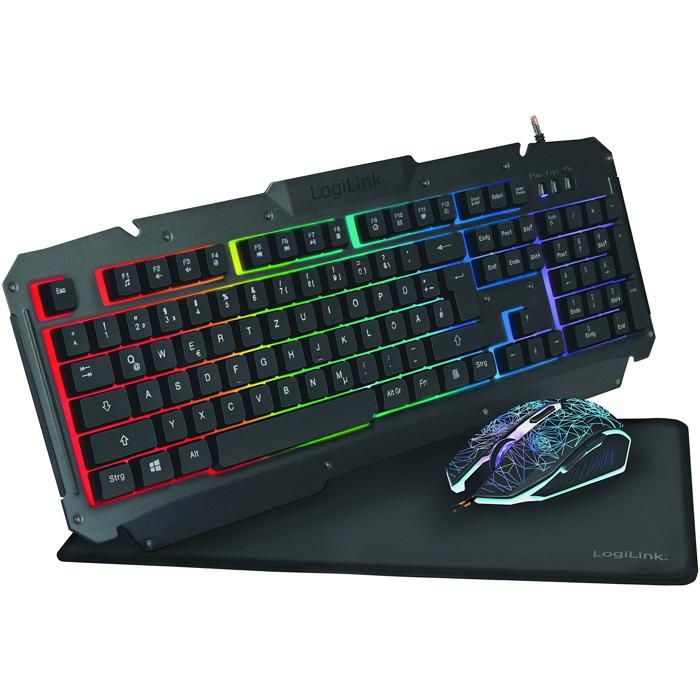 LogiLink ID0185 clavier incluse Jouer USB QWERTY Anglais Neuf - vue 4