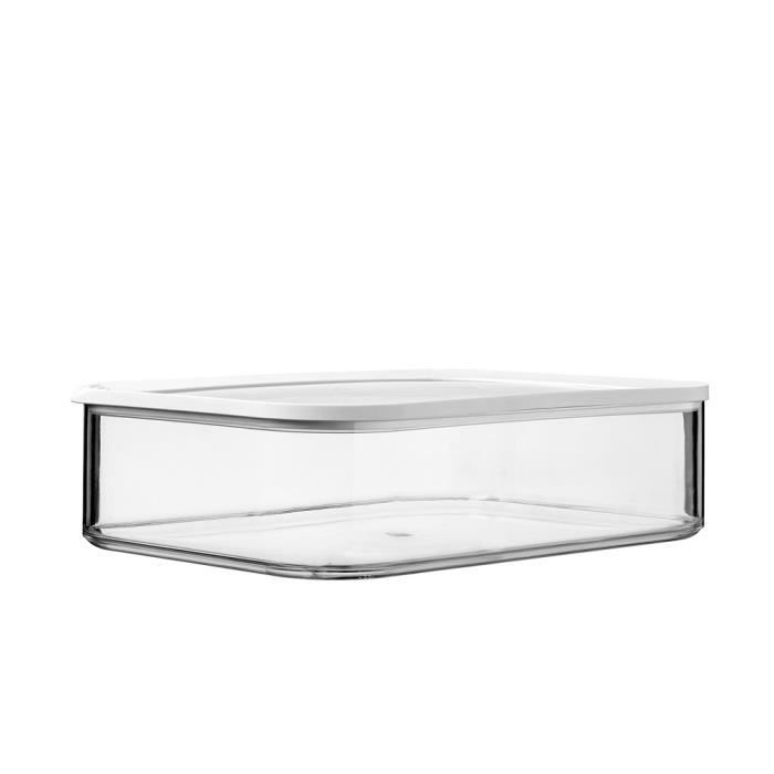 Récipient MEPAL Modula Petit Déjeuner XXL 4.8L - Blanc Rectangulaire ...