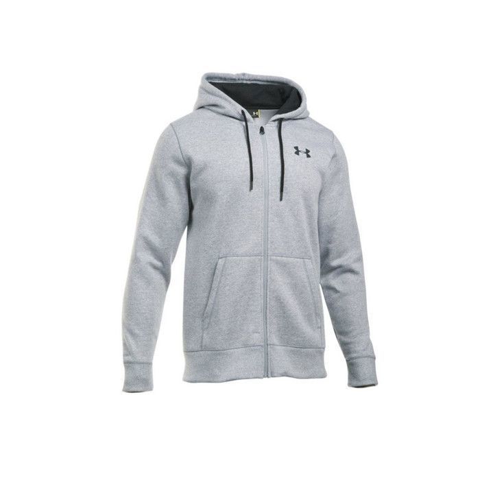Sweat à capuche Under Armour Rival Fleece Logo - Gris | Dragon Bleu