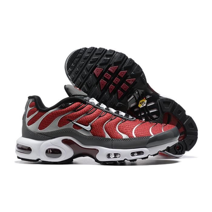 Nike air max plus 3 tn chaussures de course rouge gris Couleurs