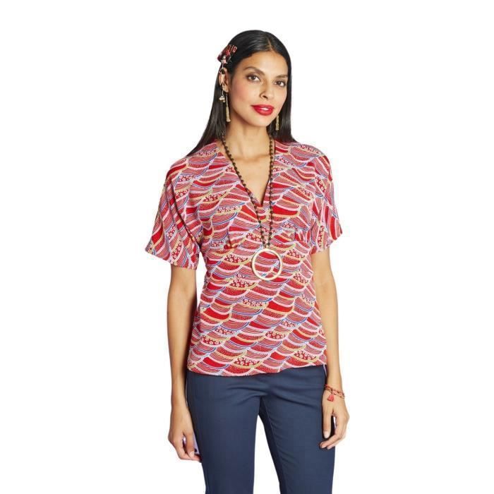 Blouse best sale kimono femme