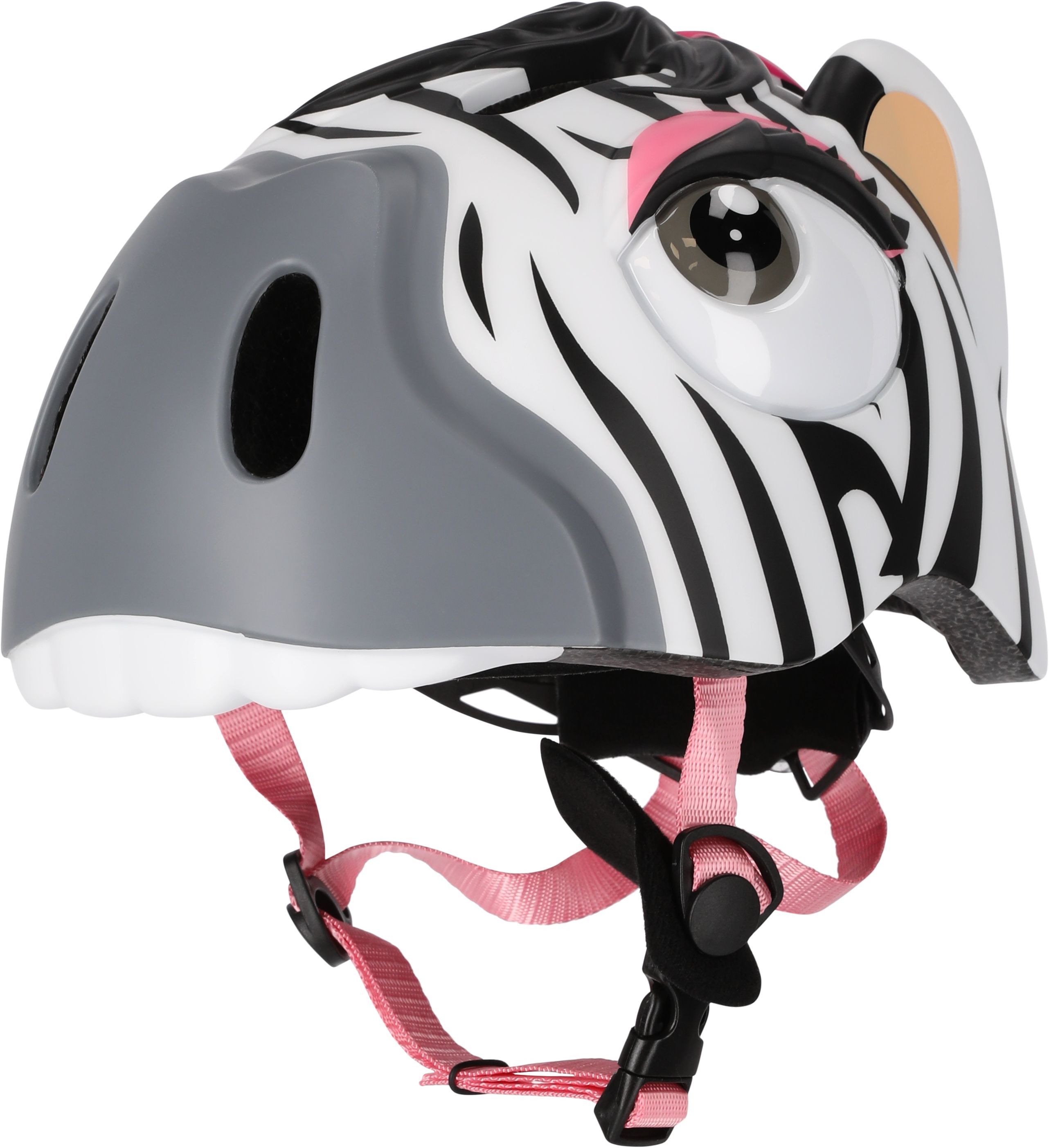 Casque Vélo - CRAZY SAFETY - Zèbre - Taille S (49-55cm)
