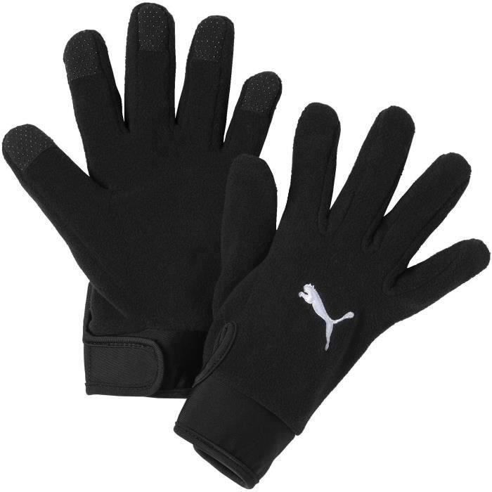 Gants hiver de Football - PUMA - LIGA - Homme - Noir
