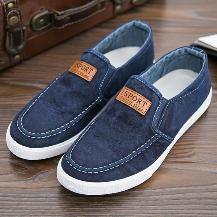 Chaussures décontractées pour hommes Plate-forme confortable