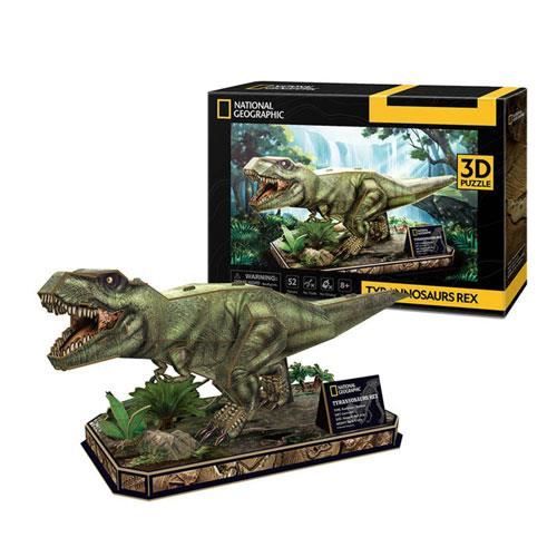 Dinosaur 3D Paper Model Kit - T-Rex Dinosaur 3D Paper Model Kit - T-Rex