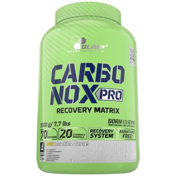 Olimp Carbo NOX Pro Hydrates de Carbone Saveur Citron 3500 g ...