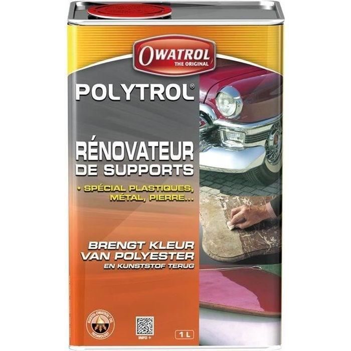 OWATROL POLYTROL Rénovateur Plastiques et Multi-Surfaces Extérieur Rénovateur Chrome Sol Mobilier de