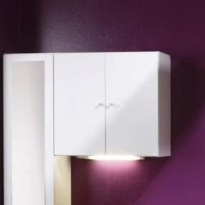 Meuble Haut 2 Portes Remix Blanc Paris Prix Achat Vente