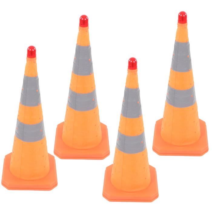 Lot De 10 Plots De Cône En Plastique Jaune - 8,5 Cm - Pour Entraînement Roller, Patinage, Agilité - Stable Et Portable