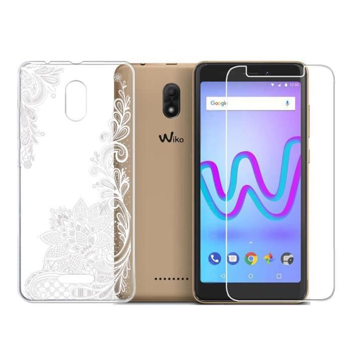 LEMORRY Per WIKO Lenny5 Custodia Pelle Cuoio Flip Portafoglio
