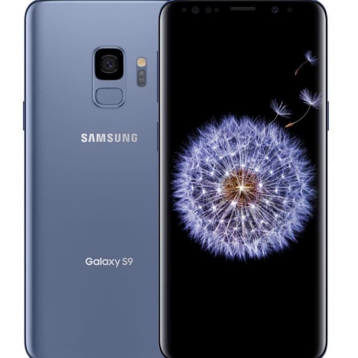 Achat T&eacute;l&eacute;phone portable SAMSUNG Galaxy S9+ Plus Dual Sim4G 64Go Bleu pas cher