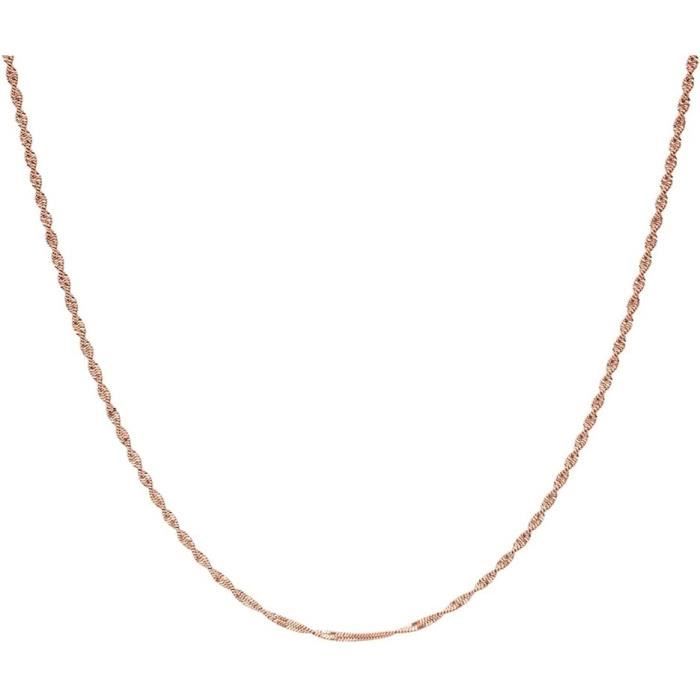 Collier/Bracelet Unisexe Ovale - Cuir Marron & Métal Argenté - Neuf Avec étiquettes