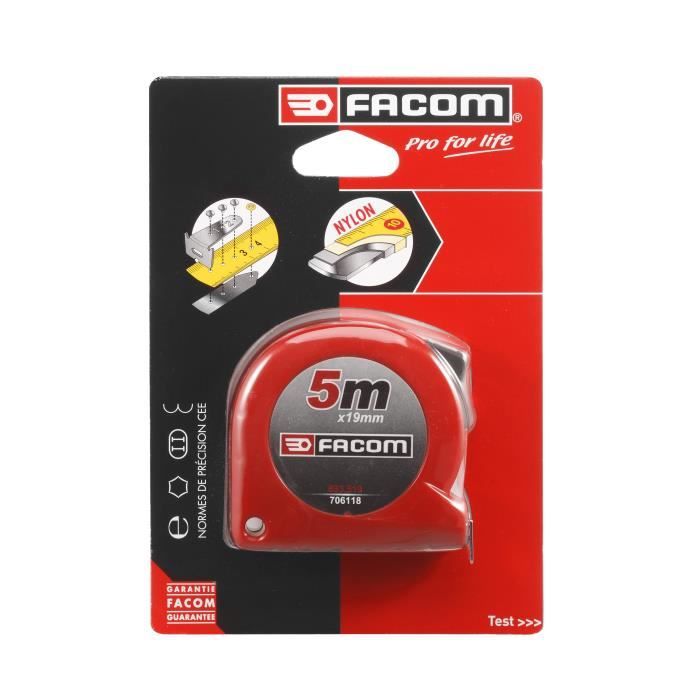 FACOM Mètre à ruban 5m x 260mm