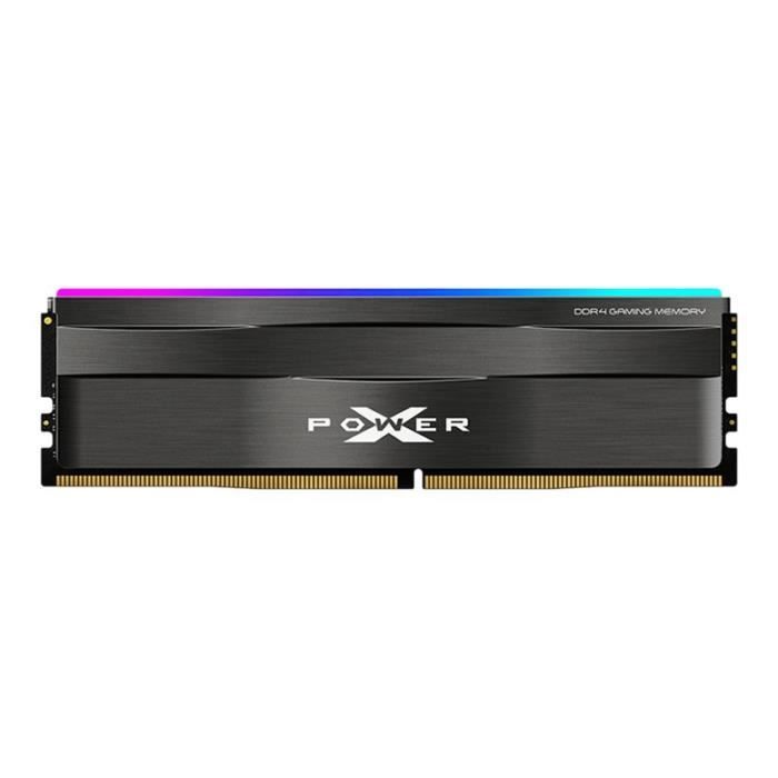 Mémoire RAM PC Silicon Power XPower Zenith RGB 32Go 2x16Go DDR4 3200MHz CL16 DIMM 1.35V – noir – 32 Go