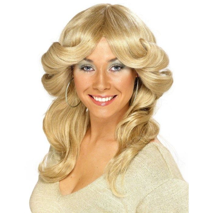 perruque femme disco