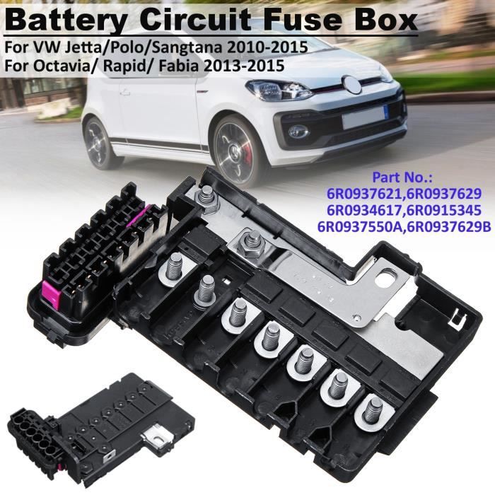 Tempsa Boitier A Fusibles Pour Batterie Vw Jetta Polo Sangtana Octavia Rapid Fabia 6r0937621 Achat Vente Rangement Etagere Tempsa Boitier A Fusibles Cdiscount
