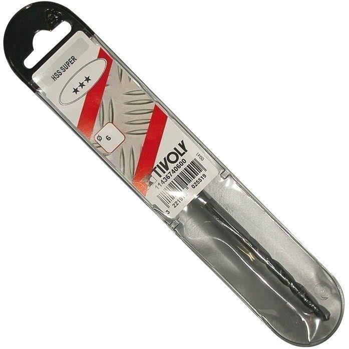 Foret métaux TX étui d.6mm