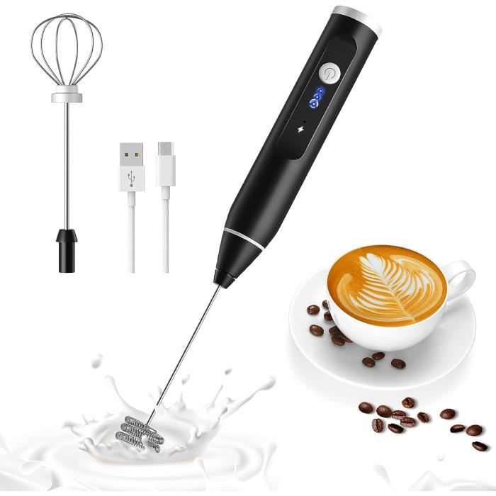 Fouet Électrique Portable Rechargeable USB - Batteur à Œufs Léger Pour Mélanger, Fouetter Et Préparer Desserts (Vert)