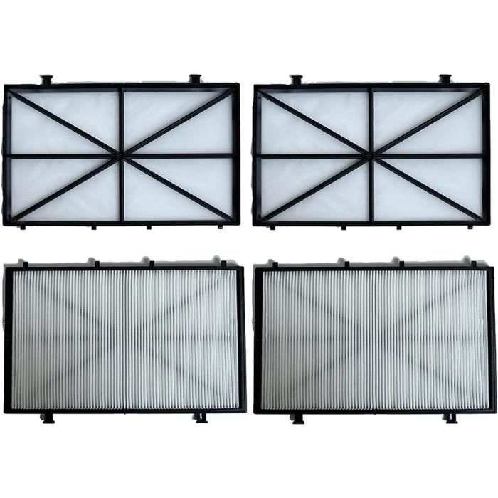 Lot De 4 Filtres Pour Robot Nettoyeur De Piscine - Compatible Tigershark, Sharkvac, Aquavac - Lavable