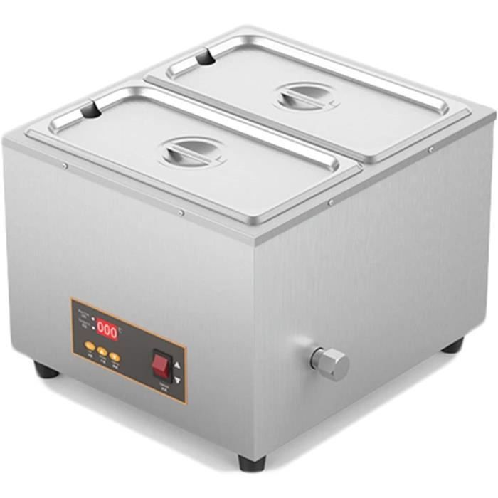 Fondoir à Chocolat Tempéreuse à Chocolat Professionnelle Fondoir à Chocolat Commercial Fondoir à Chocolat Machine à Fondre Le Chocolat électrique Fondoir/réchauffeur De Chocolat,1-cylinder