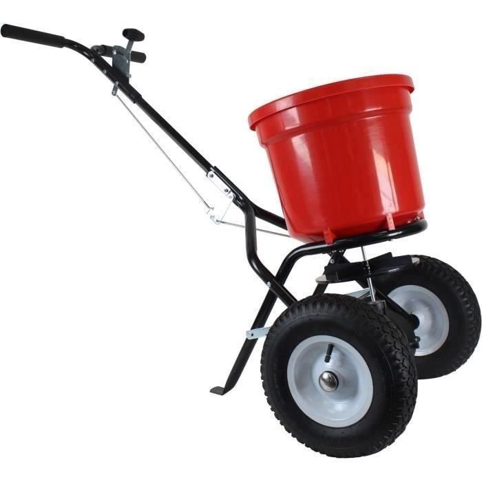 Épandeur à rotor - TURFMASTER - 25kg - pour compost, semences et sel de  déneigement - Cdiscount Jardin