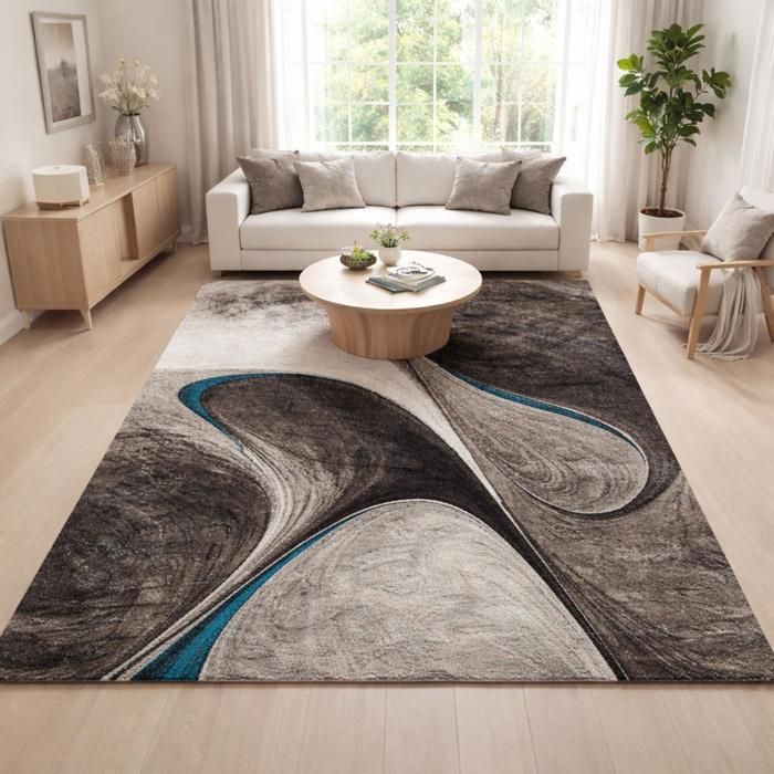UNAMOURDETAPIS Tapis salon moderne et design Madila - 160 ...