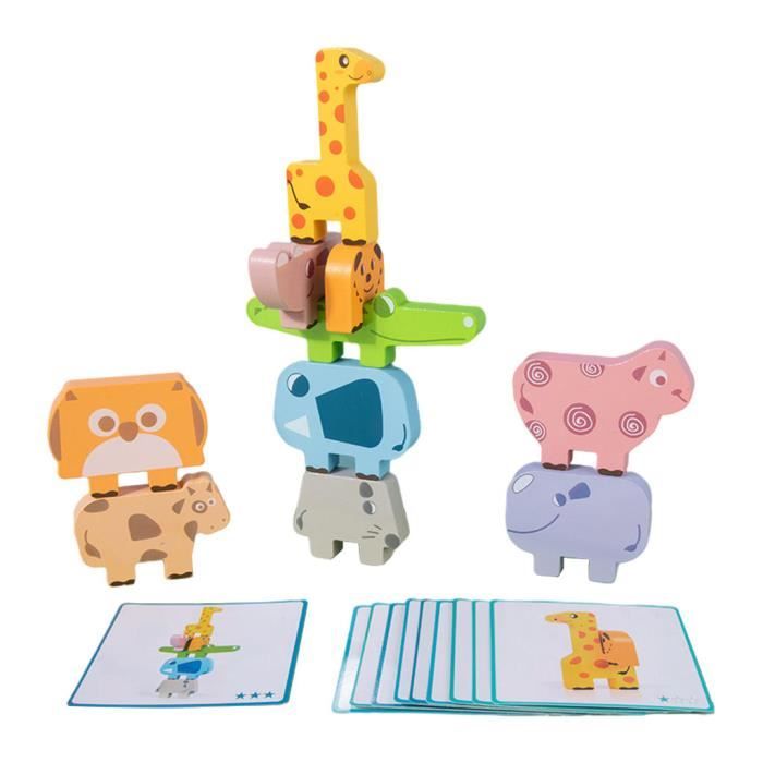 Jeu d’équilibre & enfilage Montessori