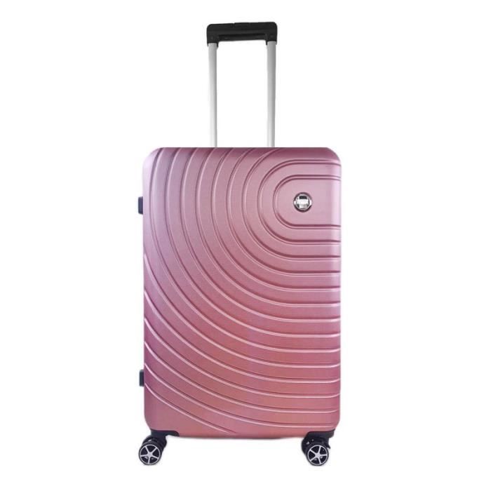 Valise Cabine Rigide VIDA VR628 - 45x35x20 Cm, 2,4 Kg, Souflet D'extension, Roues Doubles - Pour Compagnies Low Cost