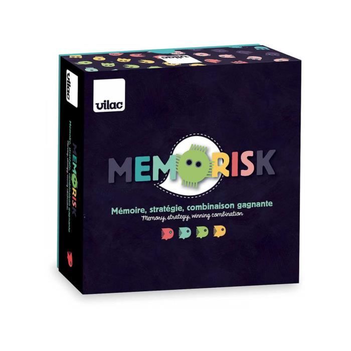 Vilac Memorisk: Gioco Di Memoria E Strategia In Legno Per Tutti (da 6 A 106 Anni!). Scatola Colorata - 3