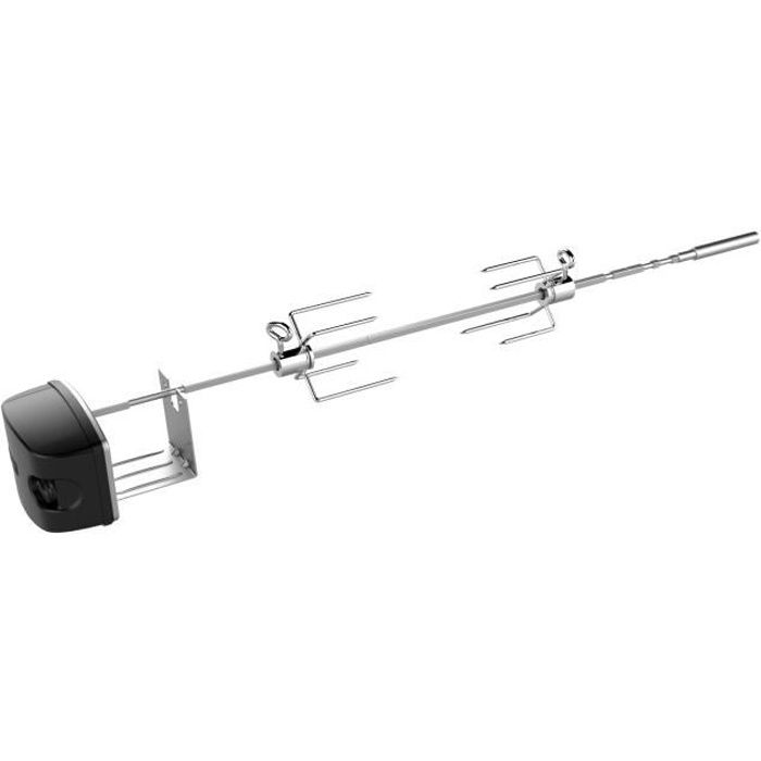 Rôtissoire pour barbecue à gaz Weber Spirit 200 & 300 - Gris - 2 fourches - 084 kg