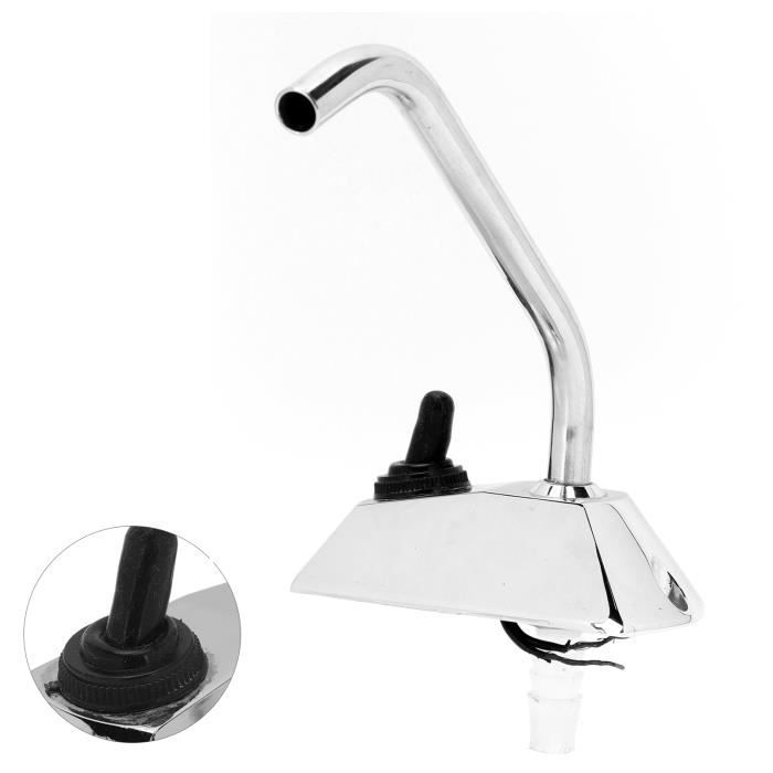 Robinet électrique 12V Avec Interrupteur Intégré - Rotation 360°, Pour Camping-car, Bateau, Caravane - 11