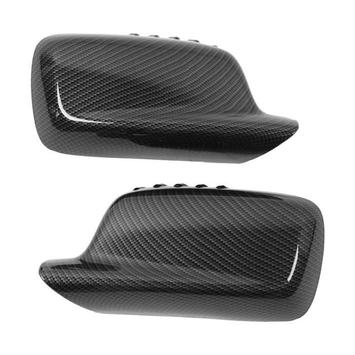 2 Pièces Rétroviseur Boîtier de Couverture de Rétroviseur Latéral Boîtier de Rétroviseur Latéral pour Série 3 E46 Série 7
