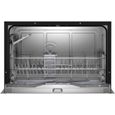 Lave-vaisselle compact pose libre BOSH SKS51E36EU SER2 - 6 couverts - Induction - L55cm - 49dB - Noir-1