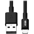 Tripplite Câble USB pour Iphone 6 - 30 cm - Noir-1