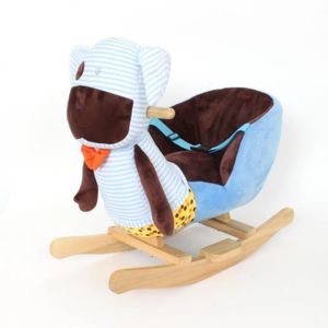 JOUET À BASCULE MGM Chien à Rayures à Bascule Sonique JOUET À BASCULE MGM Chien à Rayures à Bascule Sonique