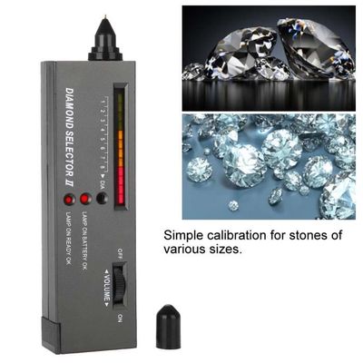 Jauge à éventail Pour Pierres Précieuses - Outil De Mesure Diamant, 5 Bras, Acier Inox - Pour Bijouterie, Gemmologie - 12