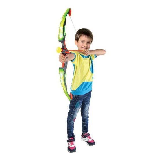 Ensemble Arc Et Flèches Pour Enfants – 4-12 Ans, 2 Arcs 24,6 Pouces, 10 Flèches, Cible, étui, 3 Bouteilles, Plastique