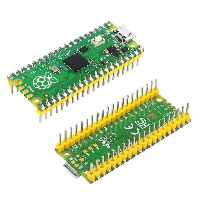 Puce Raspberry Mini Paquet 8 - Puce De Microcontrôleur Raspberry Pi Pico Rp2040, Processeur ...