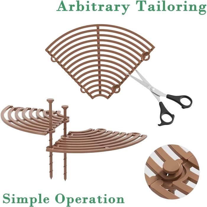Grille Pour Pots De Fleurs,4 Pcs Grille Pour Plantes, Protection Pour Grille Pour Pots De Fleurs,4 Pcs Grille Pour Plantes, Protection Pour