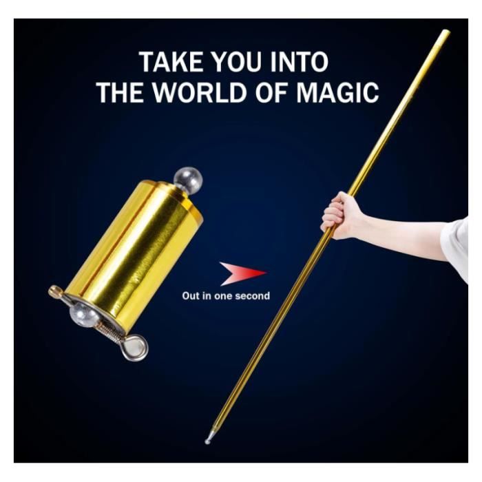 EDC-Bâton Télescopique Magique En Métal Pour Arts Martiaux, 1 Pièce