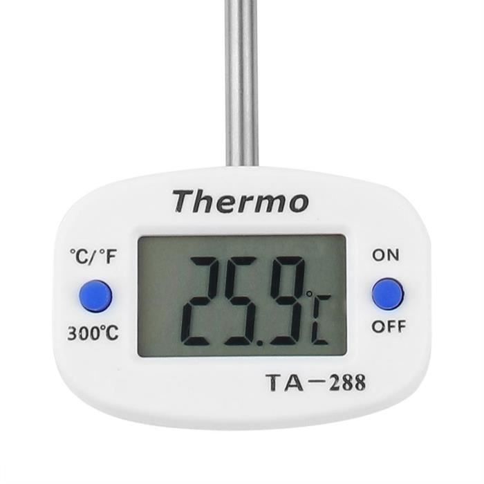 Thermomètre alimentaire, thermomètre barbecue, thermomètre à viande  numérique sûr testeur de température léger pour mesurer - Cdiscount Maison