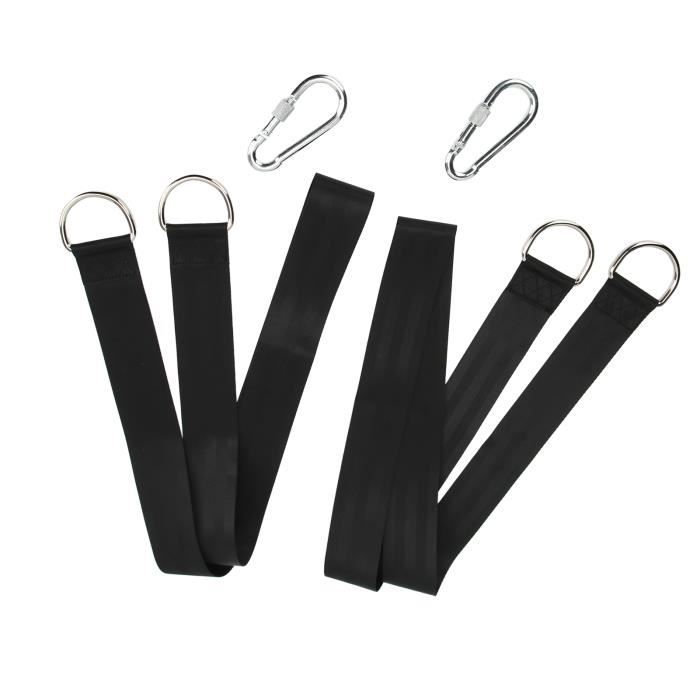 Healvian Lot De 2 Protections D'arbre Pour Hamac/slackline – 200x10 Cm – Sangle Résistante à L'abrasion – Vert