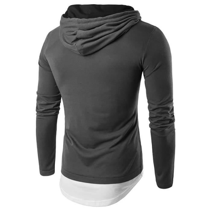 Tee shirt homme on sale manche longue de marque